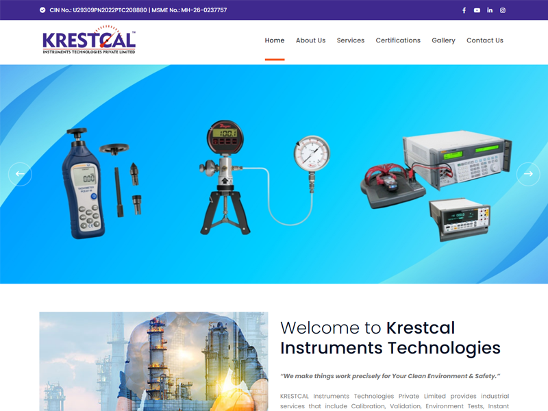 KRESTCAL Instruments Technologies Private Limited